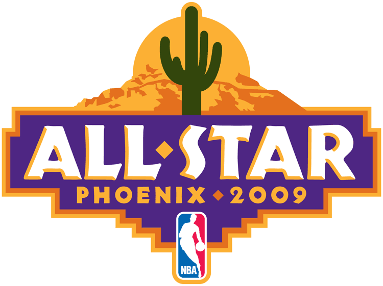 NBA All-Star Game 2009 Primary Logo iron on transfers for T-shirts